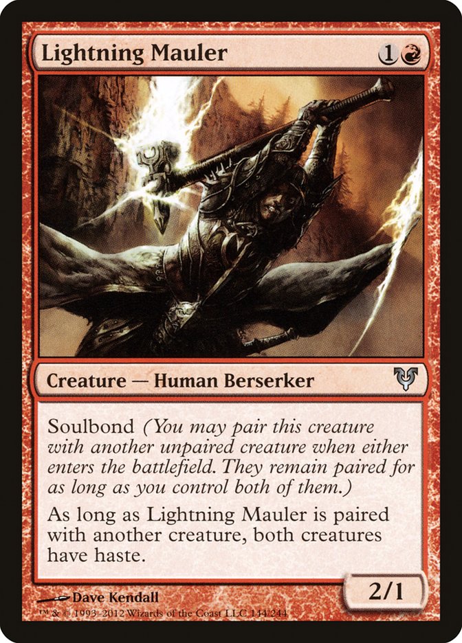 Lightning Mauler [Avacyn Restored] | The CG Realm