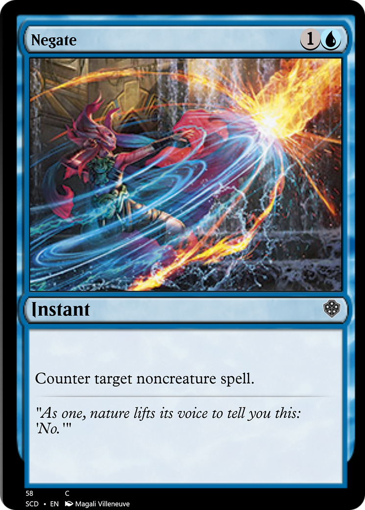 Negate [Starter Commander Decks] | The CG Realm