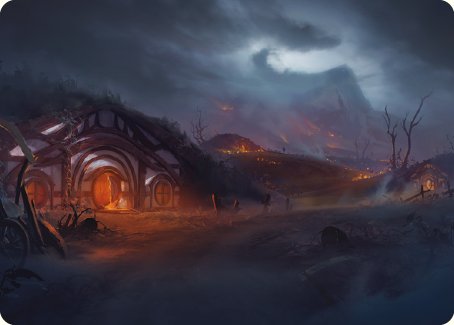 Field of Ruin Art Card [The Lord of the Rings: Tales of Middle-earth Art Series] | The CG Realm