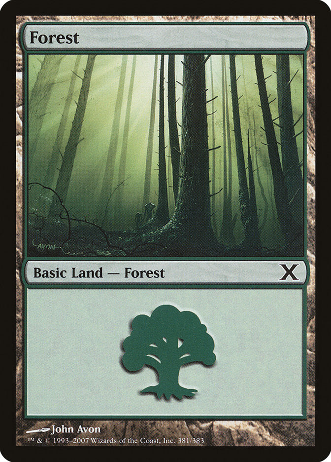 Forest (381) [Tenth Edition] | The CG Realm