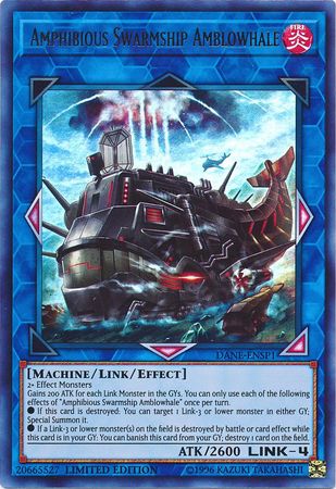 Amphibious Swarmship Amblowhale [DANE-ENSP1] Ultra Rare | The CG Realm