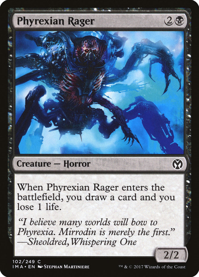 Phyrexian Rager [Iconic Masters] | The CG Realm