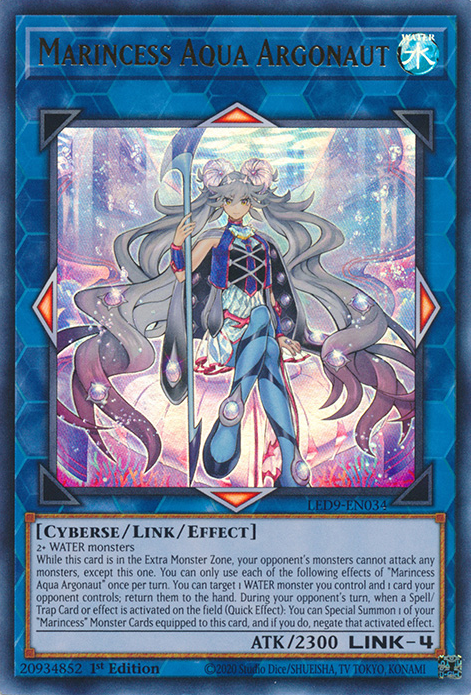 Marincess Aqua Argonaut [LED9-EN034] Ultra Rare | The CG Realm