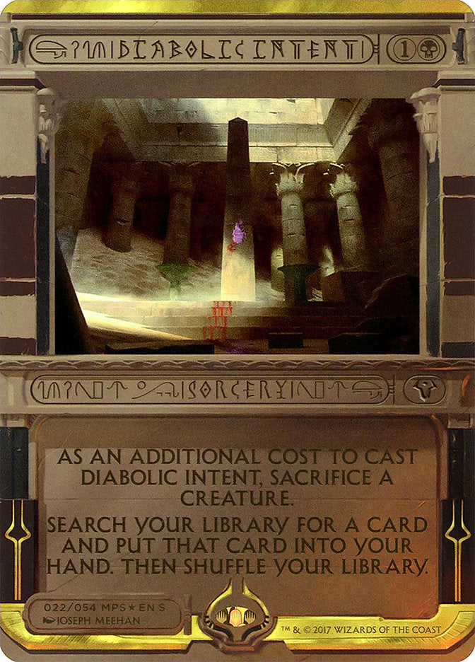 Diabolic Intent (Invocation) [Amonkhet Invocations] | The CG Realm