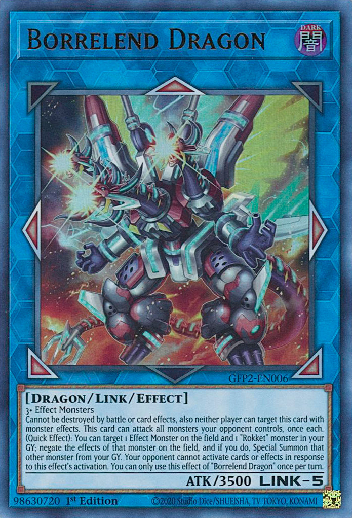 Borrelend Dragon [GFP2-EN006] Ultra Rare | The CG Realm