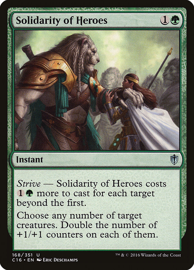 Solidarity of Heroes [Commander 2016] | The CG Realm