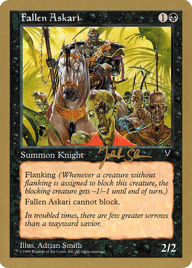 Fallen Askari (Jakub Slemr) [World Championship Decks 1997] | The CG Realm