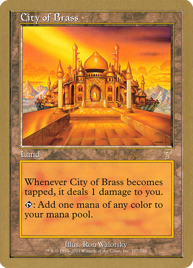 City of Brass (Jan Tomcani) [World Championship Decks 2001] | The CG Realm