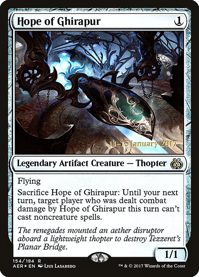 Hope of Ghirapur [Aether Revolt Prerelease Promos] | The CG Realm