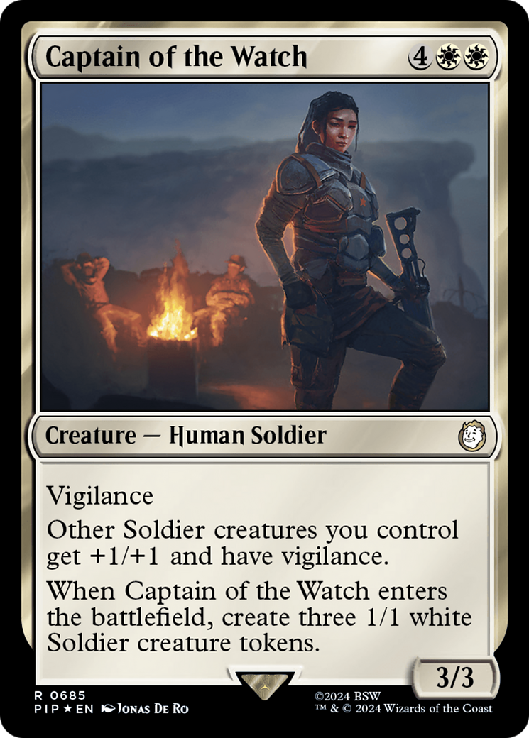 Captain of the Watch (Surge Foil) [Fallout] | The CG Realm