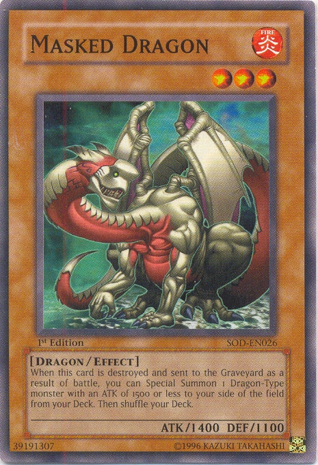 Masked Dragon [SOD-EN026] Common | The CG Realm
