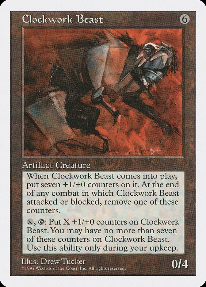 Clockwork Beast [Fifth Edition] | The CG Realm