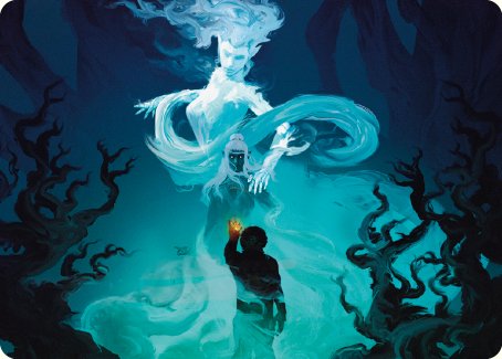 Galadriel of Lothlorien Art Card [The Lord of the Rings: Tales of Middle-earth Art Series] | The CG Realm