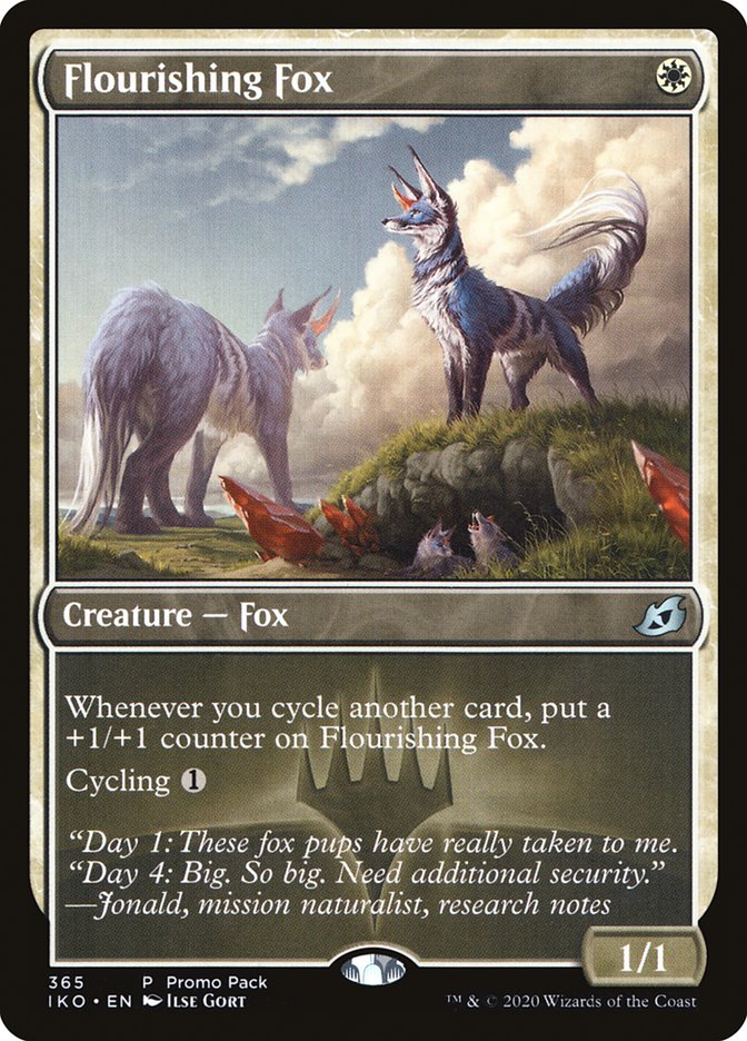 Flourishing Fox (Promo Pack) [Ikoria: Lair of Behemoths Promos] | The CG Realm