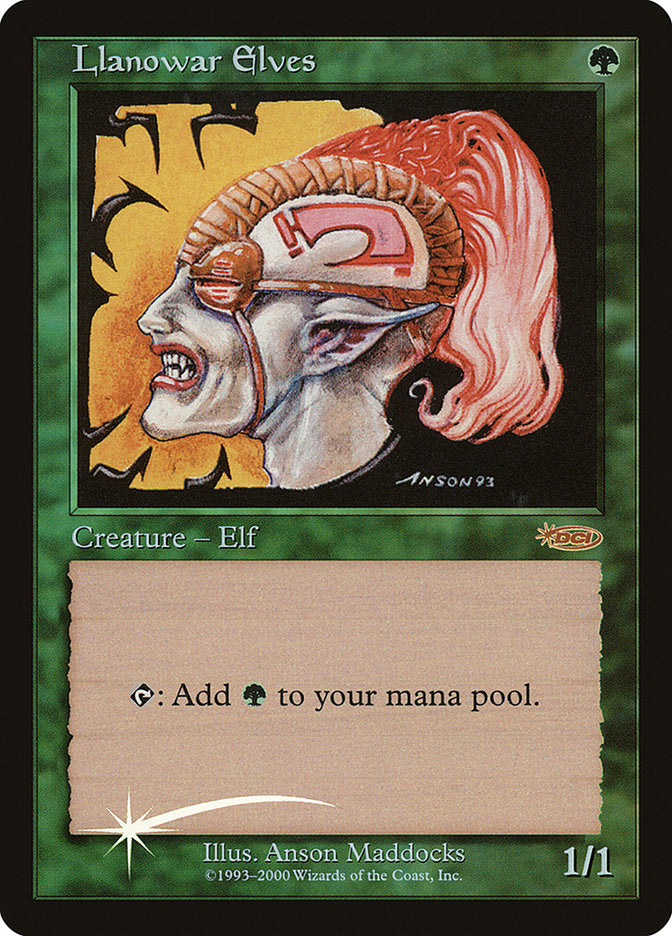 Llanowar Elves [Friday Night Magic 2000] | The CG Realm