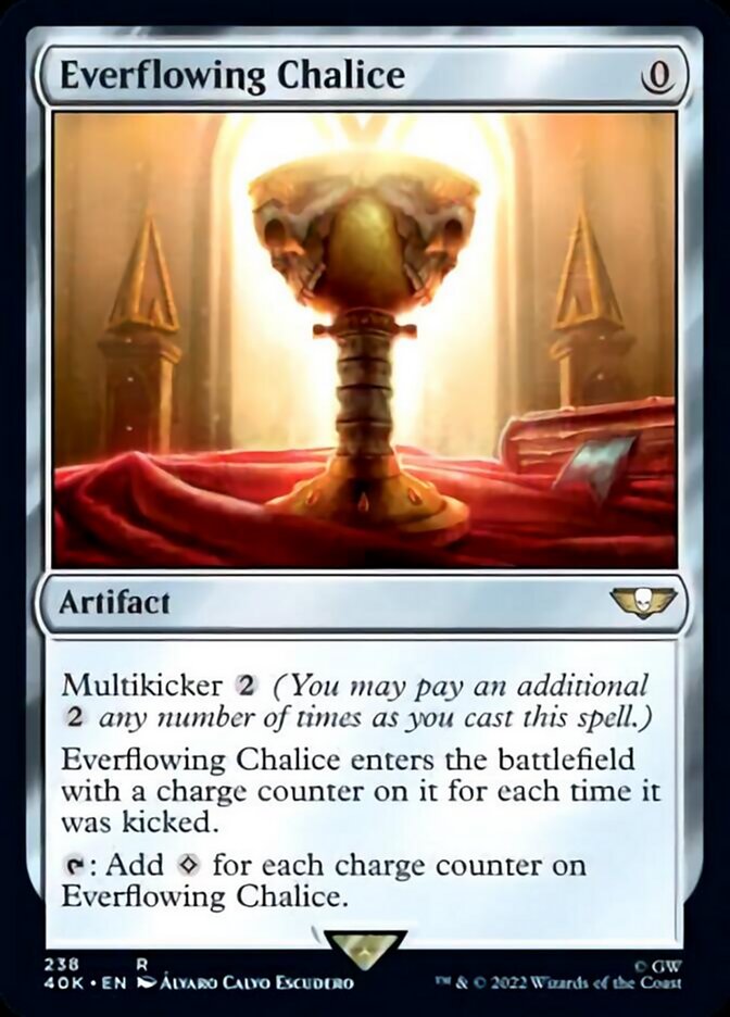 Everflowing Chalice (Surge Foil) [Warhammer 40,000] | The CG Realm