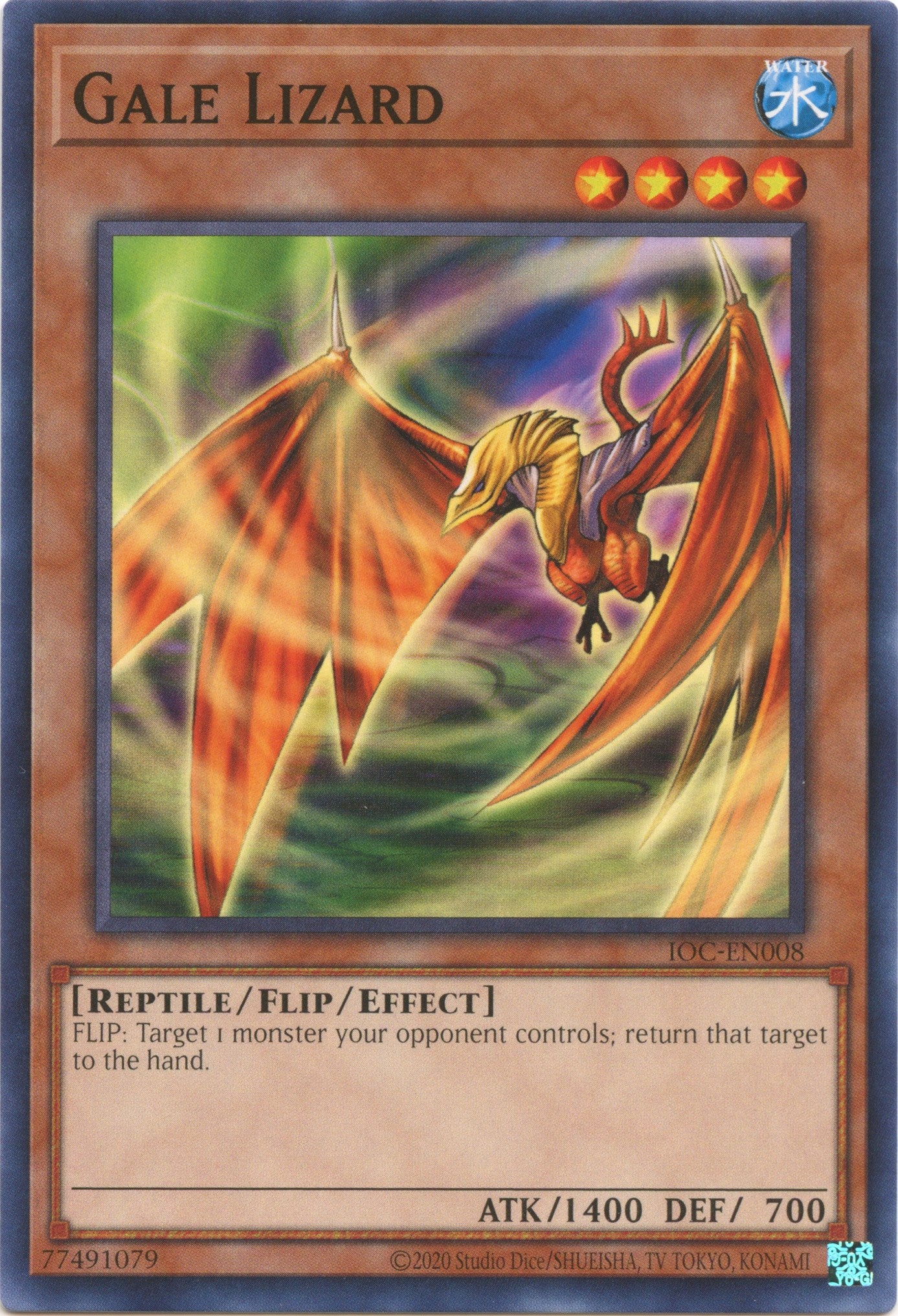 Gale Lizard (25th Anniversary) [IOC-EN008] Common | The CG Realm