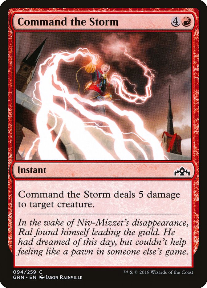 Command the Storm [Guilds of Ravnica] | The CG Realm