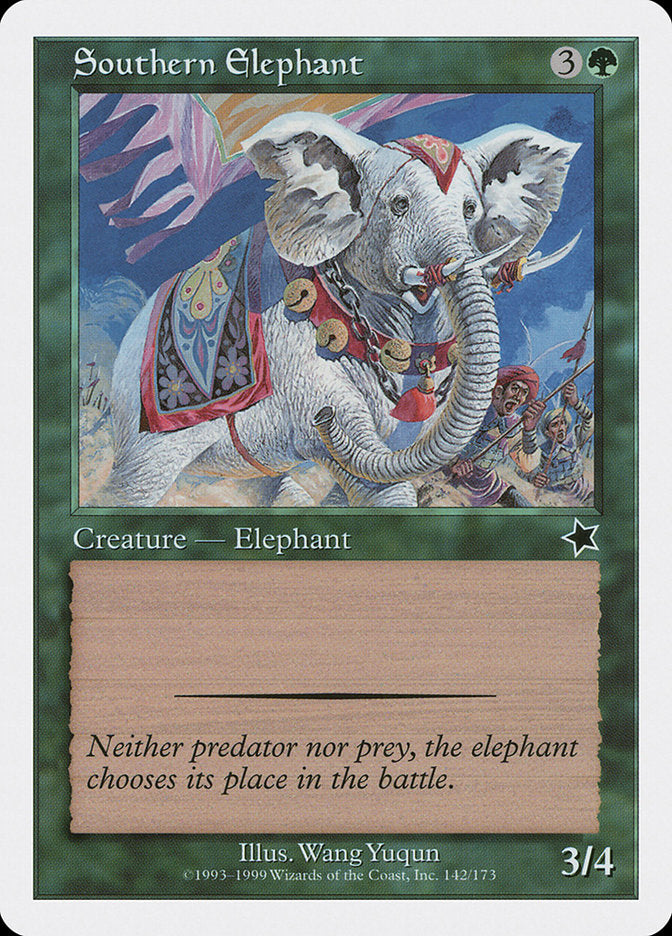 Southern Elephant [Starter 1999] | The CG Realm