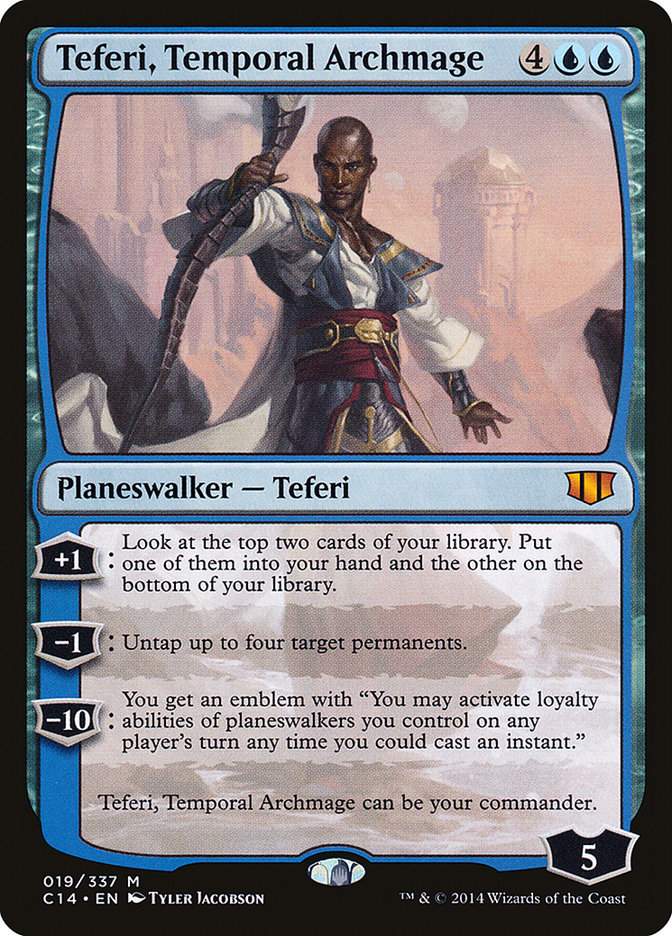 Teferi, Temporal Archmage [Commander 2014] | The CG Realm