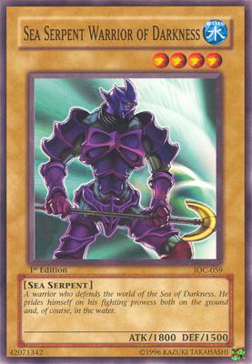 Sea Serpent Warrior of Darkness [IOC-059] Common | The CG Realm