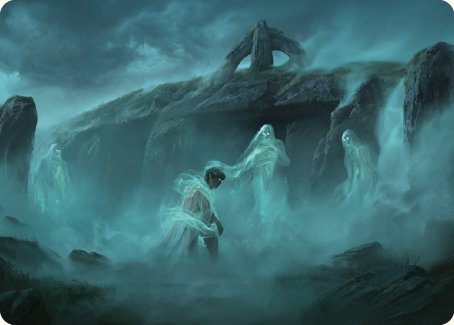 Fog on the Barrow-Downs Art Card [The Lord of the Rings: Tales of Middle-earth Art Series] | The CG Realm
