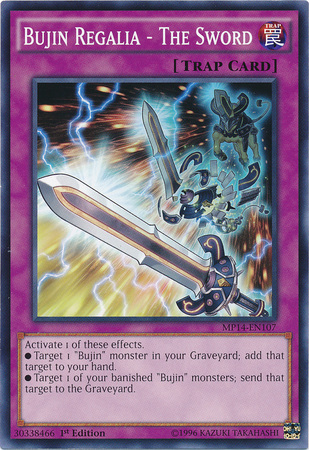 Bujin Regalia - The Sword [MP14-EN107] Common | The CG Realm