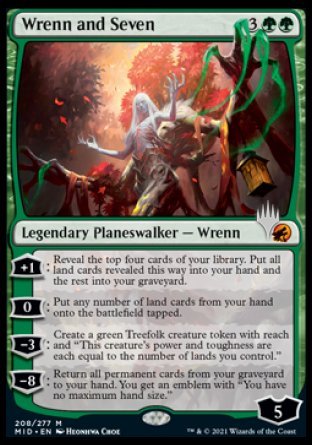 Wrenn and Seven (Promo Pack) [Innistrad: Midnight Hunt Promos] | The CG Realm