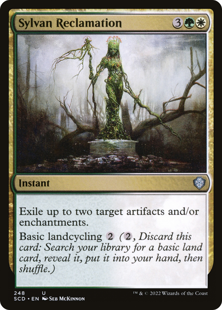 Sylvan Reclamation [Starter Commander Decks] | The CG Realm