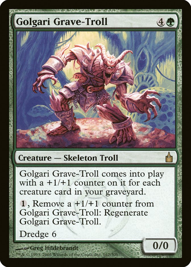 Golgari Grave-Troll [Ravnica: City of Guilds] | The CG Realm