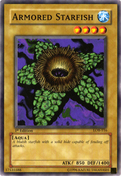 Armored Starfish [LOB-116] Common | The CG Realm