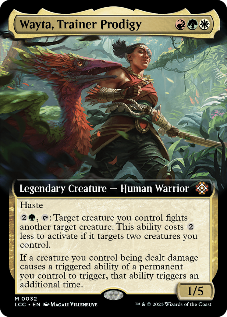 Wayta, Trainer Prodigy (Extended Art) [The Lost Caverns of Ixalan Commander] | The CG Realm