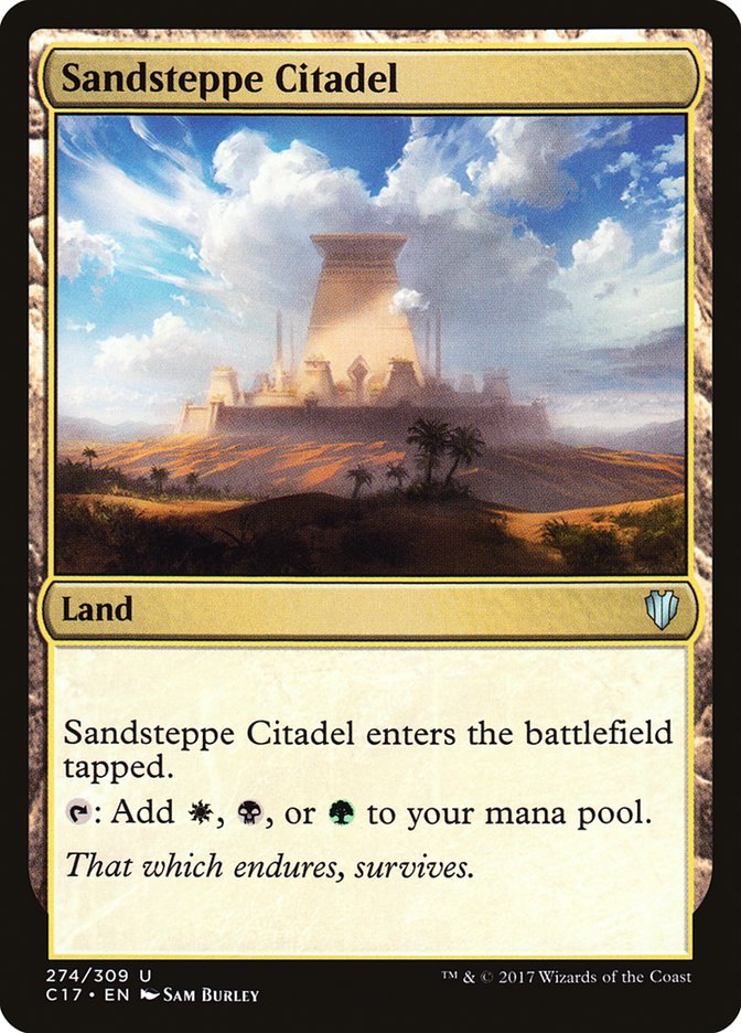 Sandsteppe Citadel [Commander 2017] | The CG Realm