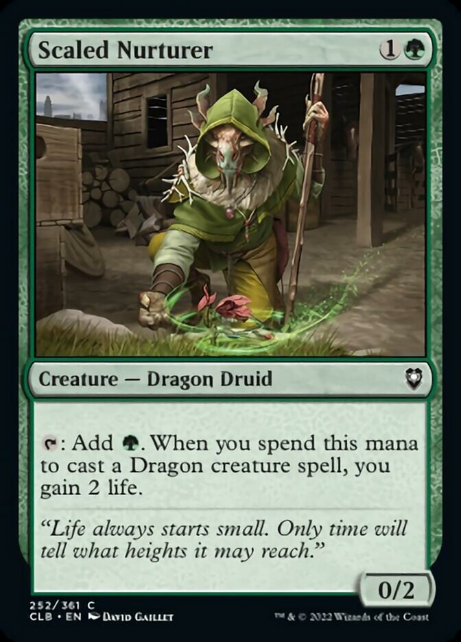 Scaled Nurturer [Commander Legends: Battle for Baldur's Gate] | The CG Realm