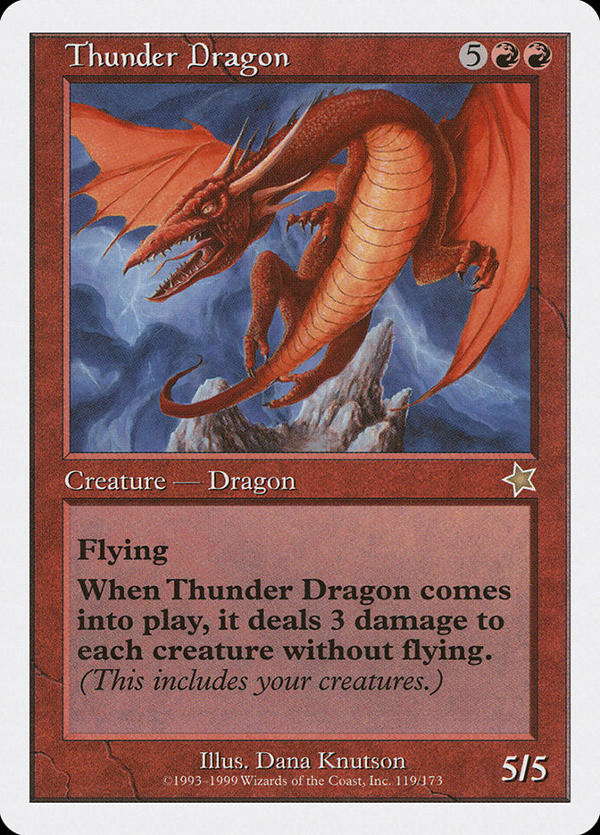 Thunder Dragon [Starter 1999] | The CG Realm