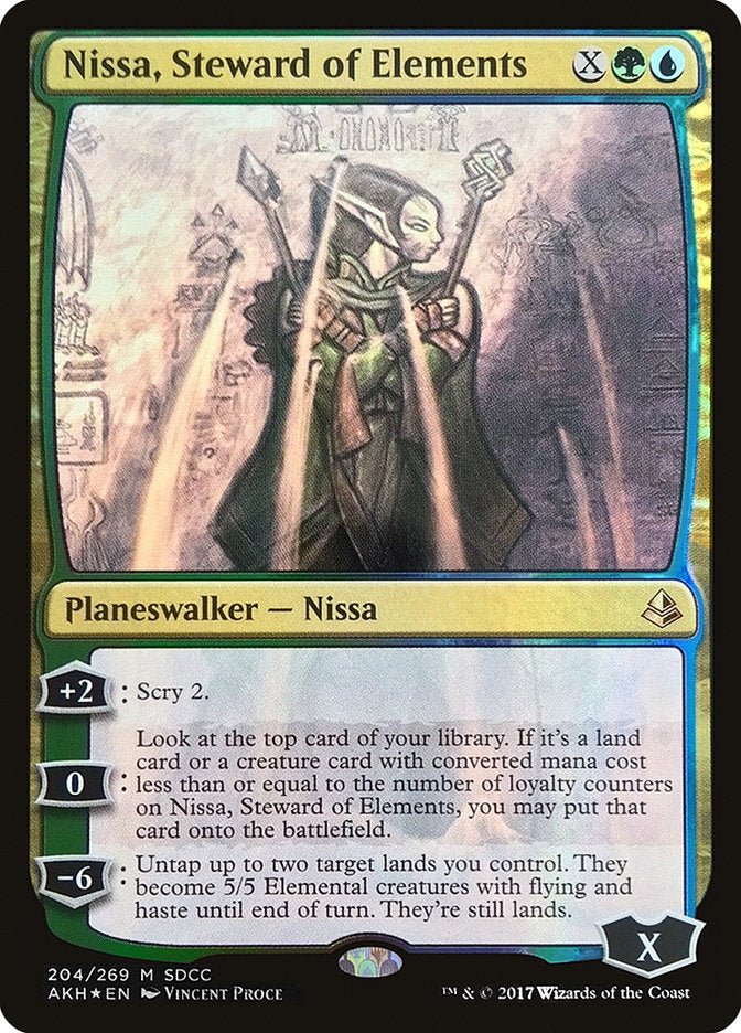 Nissa, Steward of Elements [San Diego Comic-Con 2017] | The CG Realm