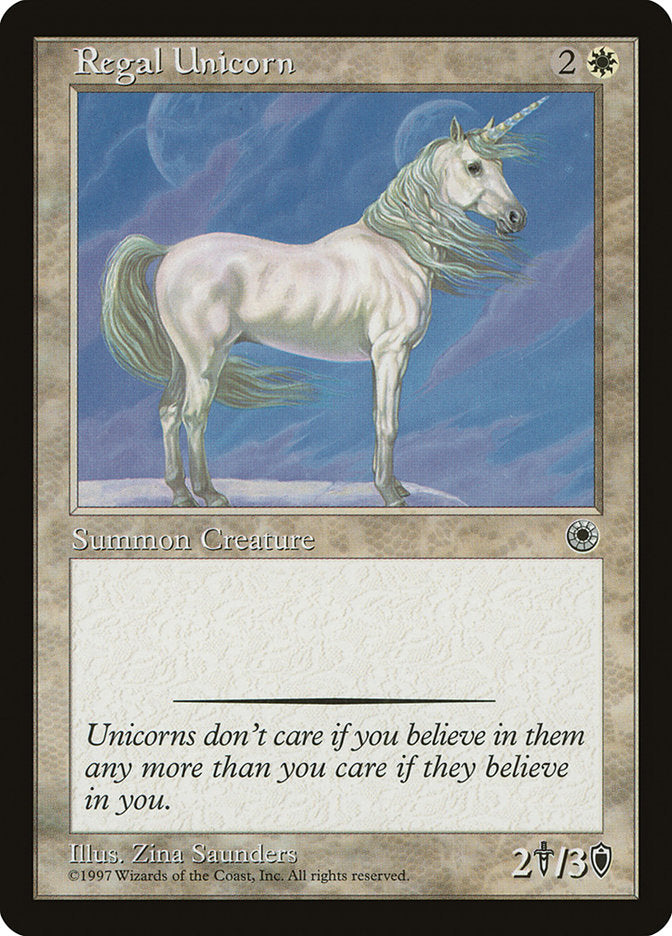 Regal Unicorn [Portal] | The CG Realm