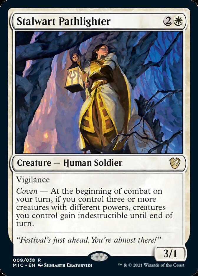 Stalwart Pathlighter [Innistrad: Midnight Hunt Commander] | The CG Realm