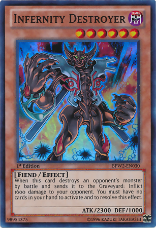 Infernity Destroyer [BPW2-EN030] Super Rare | The CG Realm