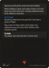 Winchester Draft (Magic Minigame) [Kamigawa: Neon Dynasty Minigame] | The CG Realm