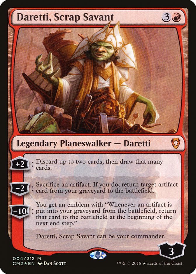 Daretti, Scrap Savant [Commander Anthology Volume II] | The CG Realm
