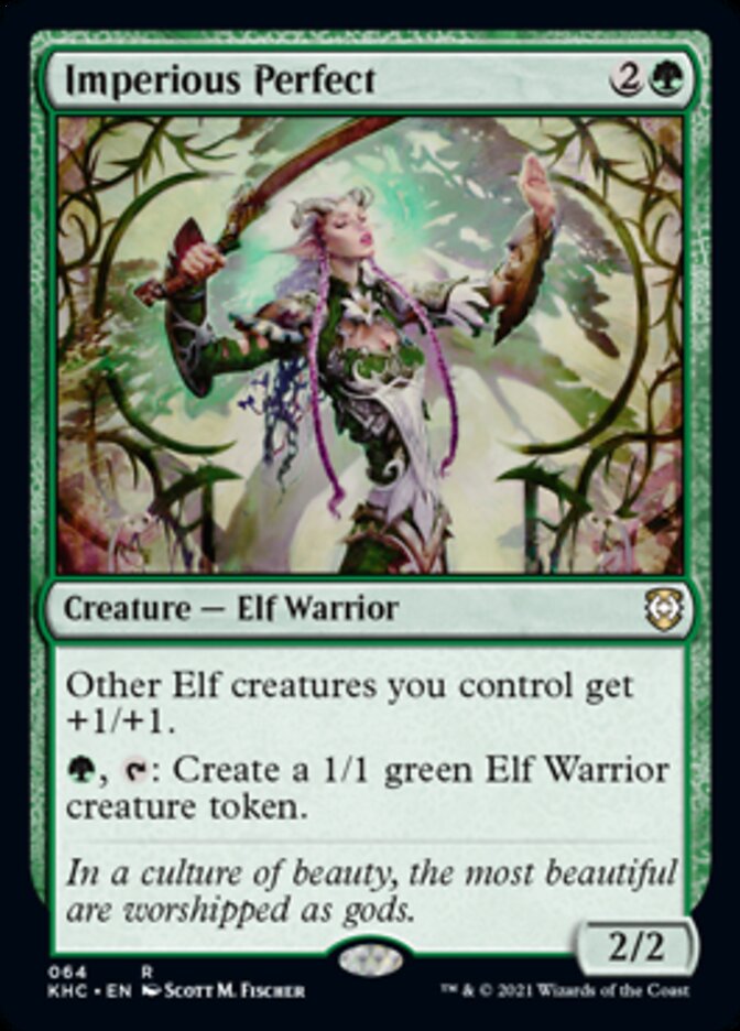 Imperious Perfect [Kaldheim Commander] | The CG Realm