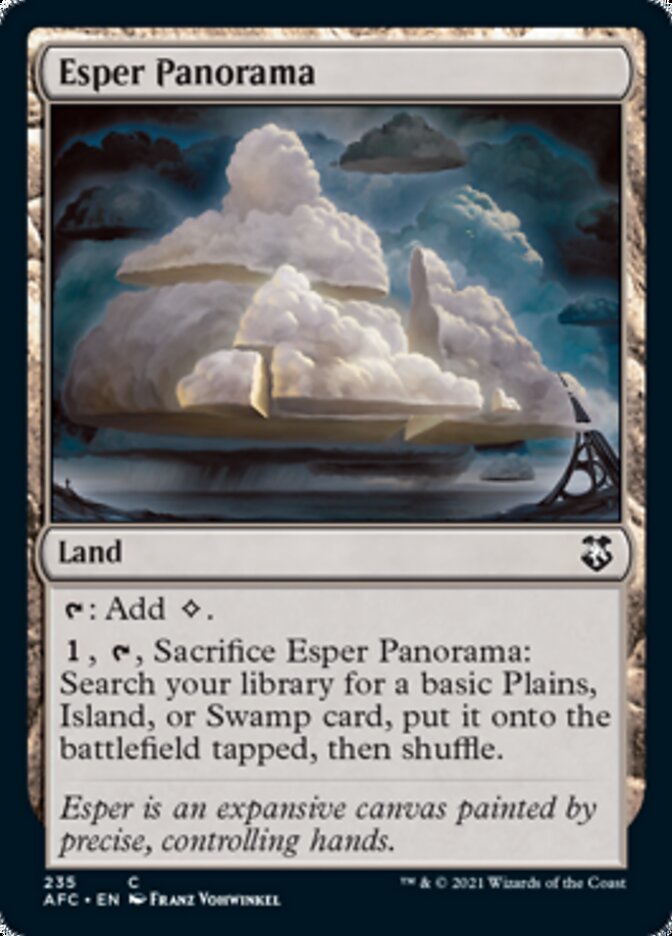 Esper Panorama [Dungeons & Dragons: Adventures in the Forgotten Realms Commander] | The CG Realm
