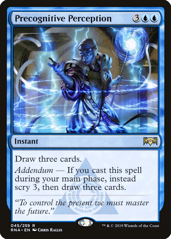 Precognitive Perception [Ravnica Allegiance] | The CG Realm
