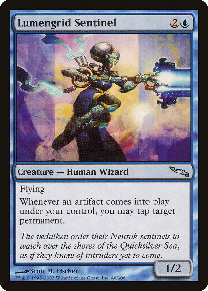 Lumengrid Sentinel [Mirrodin] | The CG Realm