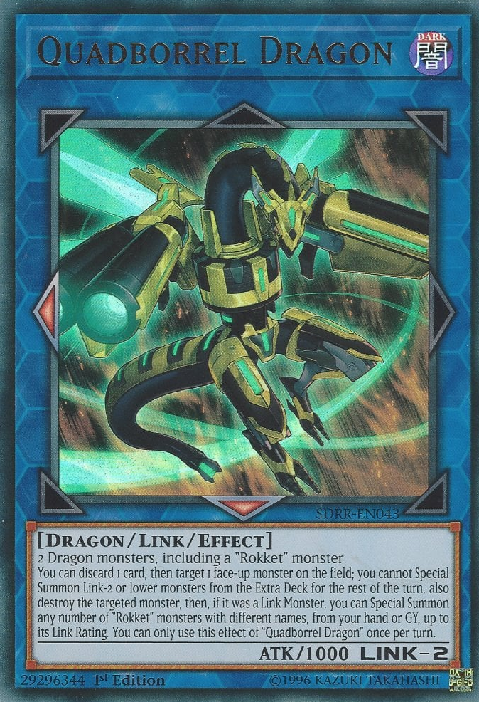 Quadborrel Dragon [SDRR-EN043] Ultra Rare | The CG Realm