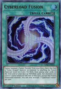 Cyberload Fusion (Green) [LDS2-EN035] Ultra Rare | The CG Realm