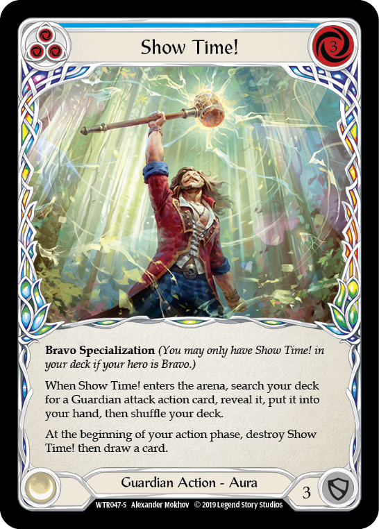Show Time! [WTR047-S] (Welcome to Rathe)  Alpha Print Rainbow Foil | The CG Realm