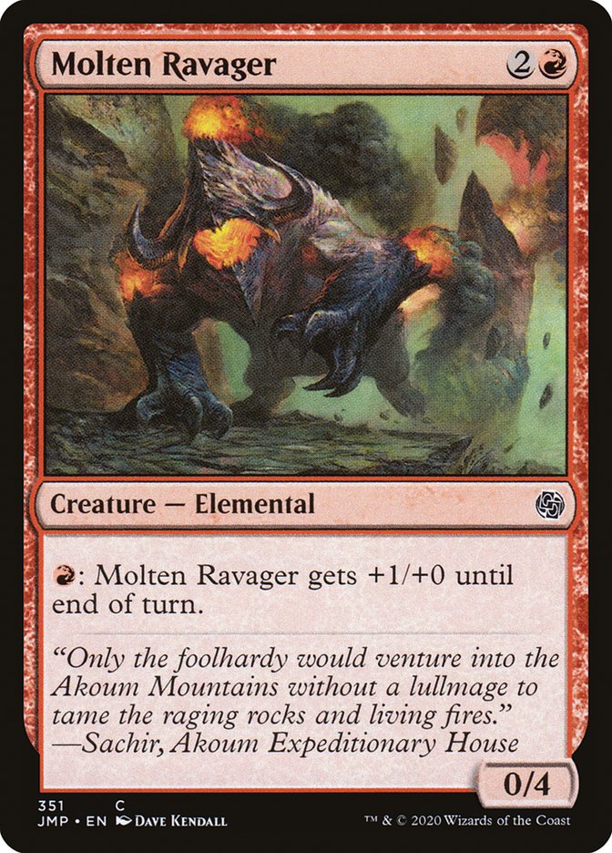 Molten Ravager [Jumpstart] | The CG Realm