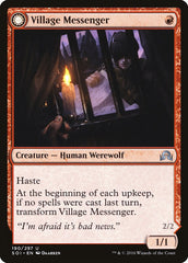 Village Messenger // Moonrise Intruder [Shadows over Innistrad] | The CG Realm